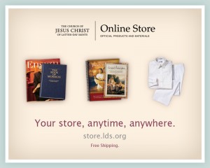 New LDS Online Store for Church Materials