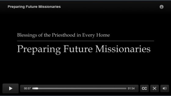 Preparing Future Missionaries