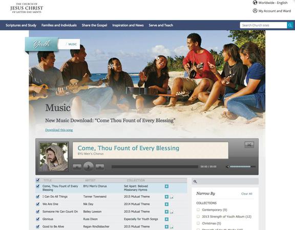 lds-youth-music-website