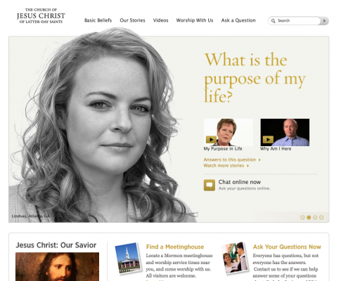 LDS Church Releases Upgraded Mormon.org