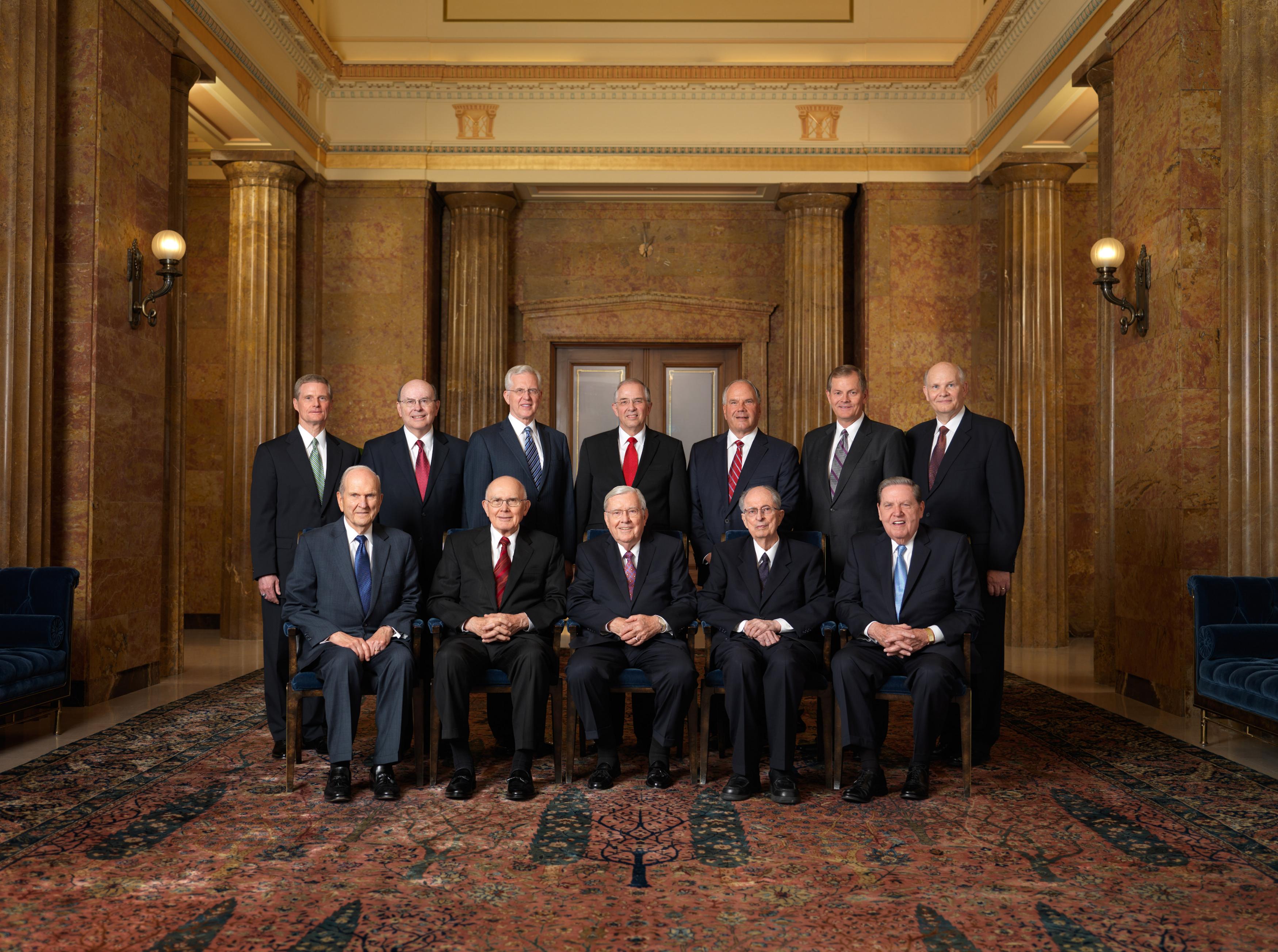 Download New Photo of LDS Quorum of the Twelve & General Authorities