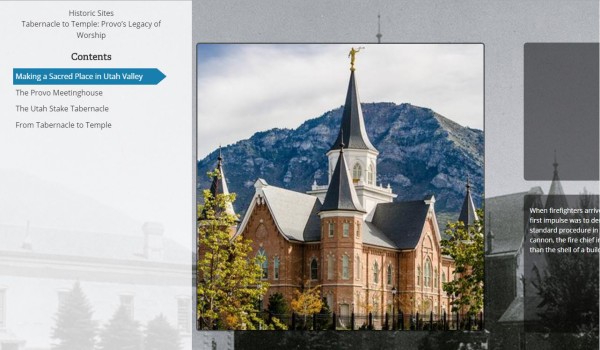 Online Exhibit of LDS Provo City Center Temple
