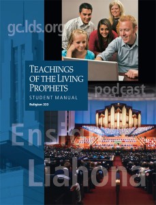 Teachings of the Living Prophets Manual