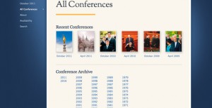 40 Years of LDS General Conference Audio & Video
