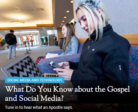 The Gospel and Social Media