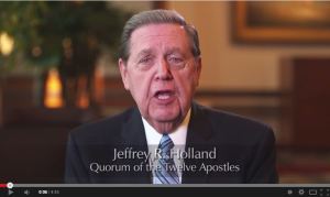 Elder Holland Introduces “Meet the Mormons” Movie