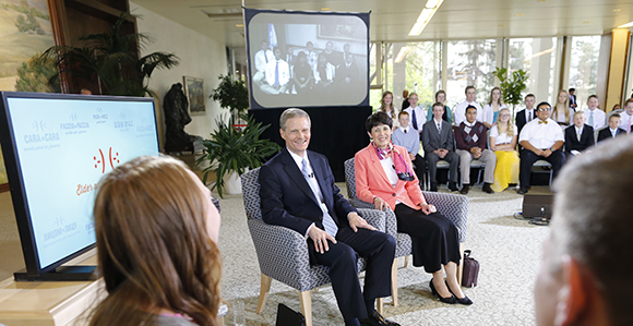 Elder & Sister Bednar Answered Questions in Live #LDSface2face