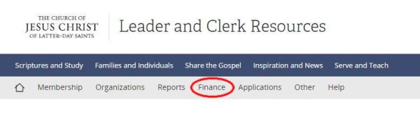 Finance Functions for LDS Clerks Now Online