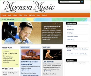 New Site MormonMusic.org