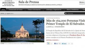 LDS Newsroom for Mexico