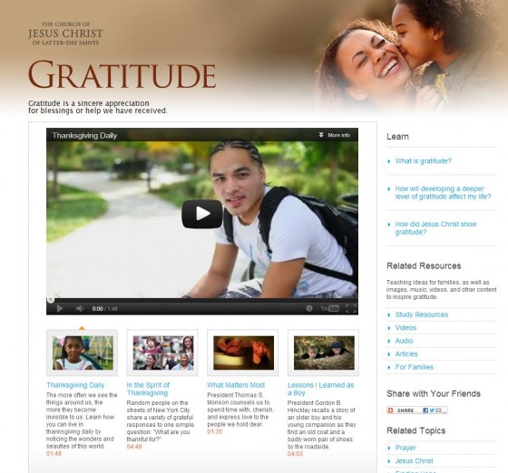 Gratitude