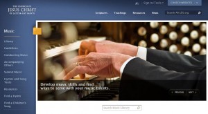 Updates to LDS Music Website
