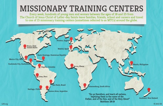 LDS Missionary Training Centers