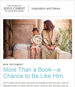 Inspiration and News Email Newsletter