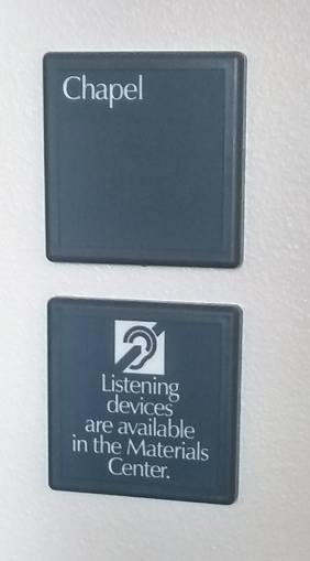 Resources for the Hard of Hearing in LDS Chapels