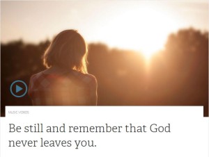 “Be Still, My Soul” LDS Music Video About Hope