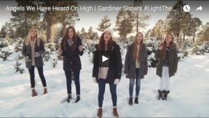 Gardiner Sisters Music Video: Angels We Have Heard On High #LightTheWorld