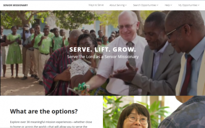 New Website About LDS Senior Missionaries