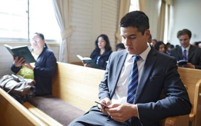 Mobile Devices in Sacrament Meeting?