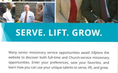 Senior Missionary Service Opportunities for Latter-day Saints