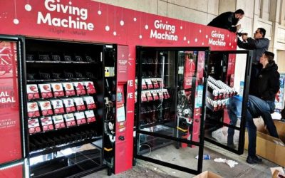 #LightTheWorld Giving Machines