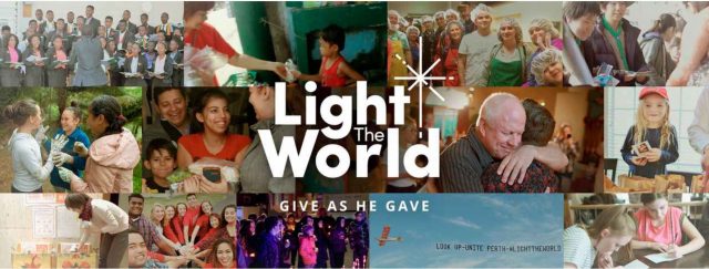 Service Emphasized in 2018 #LightTheWorld Initiative