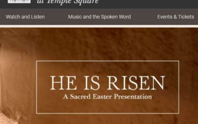 Tabernacle Choir 2019 Easter Concert to be Streamed Live