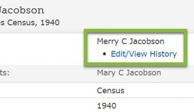 How to Correct Errors in FamilySearch Indexed Names