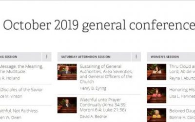 Text of October 2019 General Conference Now Online