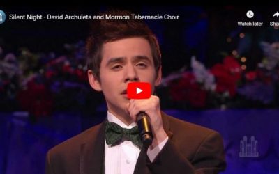 Video: “Silent Night” by David Archuleta & Tabernacle Choir