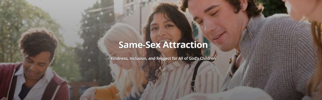 Resource on Same-Sex Attraction Added to Life Help Section of Church Website