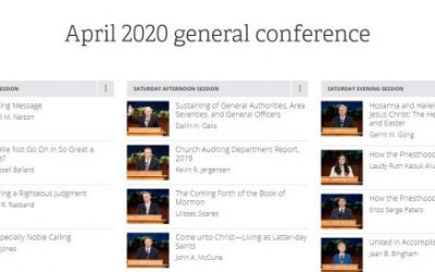 Text of April 2020 General Conference Now Online