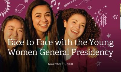 150th Anniversary of Young Women: Face to Face Broadcast and #My150 Challenge