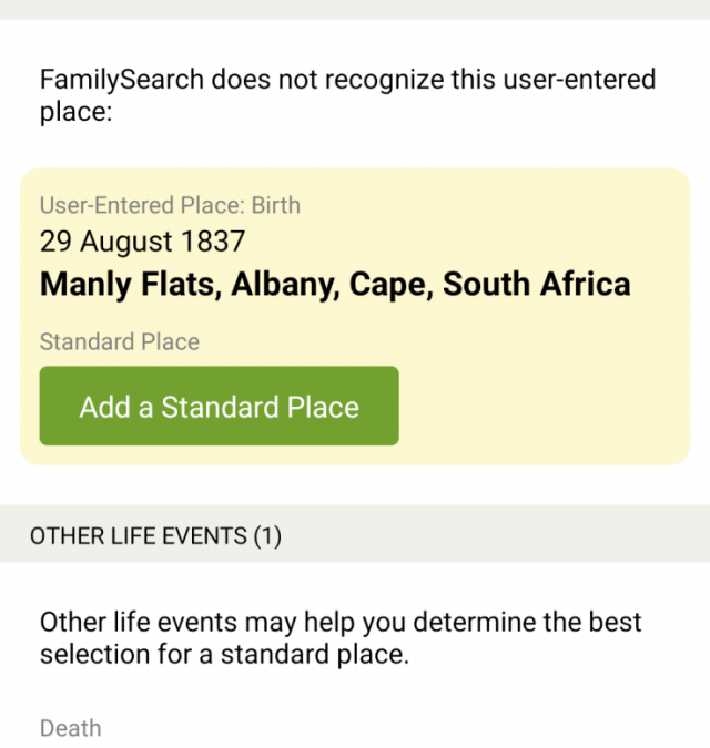 Volunteer to Help Improve Place-Names on FamilySearch