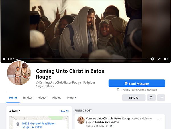 Follow Your Local Missionaries on Facebook