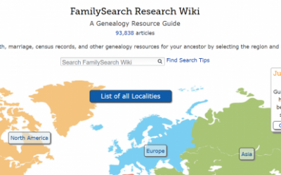 FamilySearch Help Center and Research Wiki