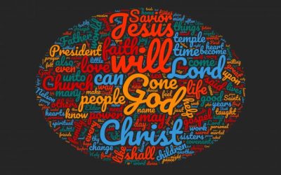 Word Cloud for October 2020 General Conference