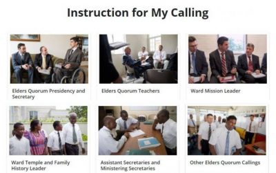 Resources to Use When Calling Members to New Callings