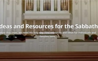 Resources and Ideas for the Sabbath