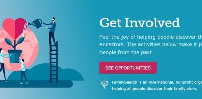 Volunteers Help Computers Index Family History Data Using GetInvolved