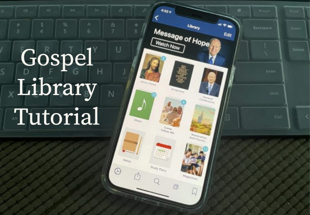 lds gospel library how to link