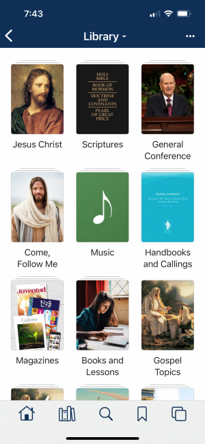 gospel-library-categories