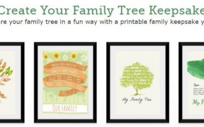 Create Your Free Family Tree Keepsake
