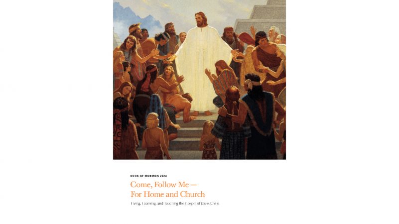 Church Publishes Single Come, Follow Me Manual For Adults, Youth, Children