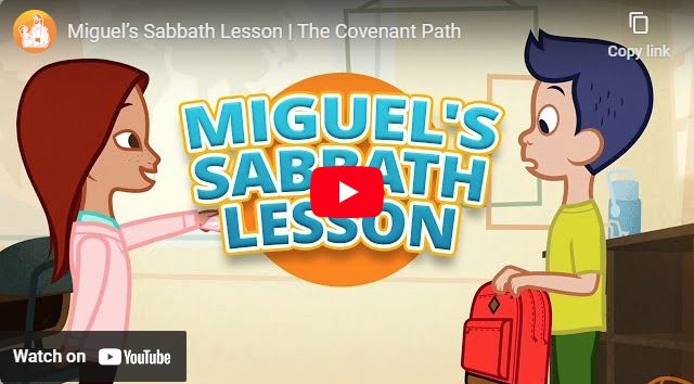 New Video for Children: Miguel’s Sabbath Lesson