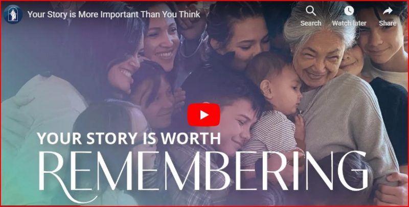 Video: Your Life Story is More Important Than You Think
