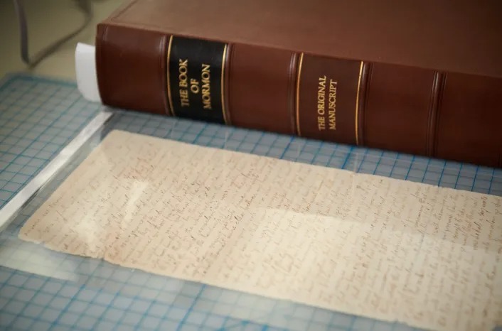 Original Book of Mormon Manuscript Is Additional Study Aid for 2024 Come, Follow Me
