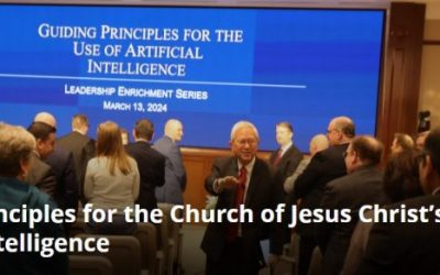 Church Publishes Guiding Principles for the Use of Artificial Intelligence