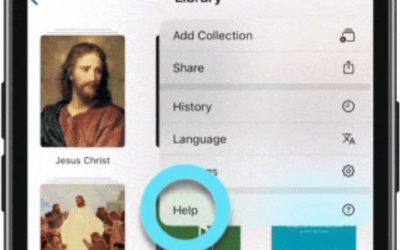 Gospel Library Has a New In-app Help Section
