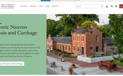 New Church Website to Learn About and Visit Historic Nauvoo